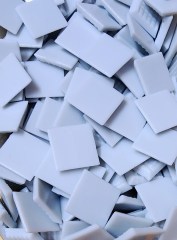 White Mosaic vitreous glass mosaic tile